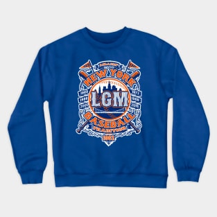 AMAZIN' LET'S GO METS!!! - LGM Crewneck Sweatshirt